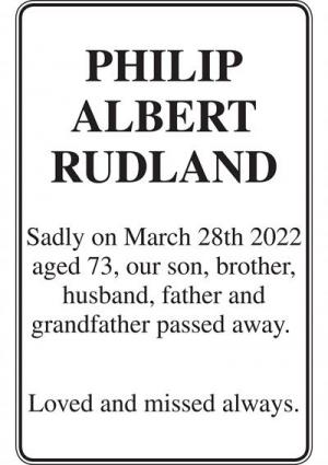 Philip Albert Rudland