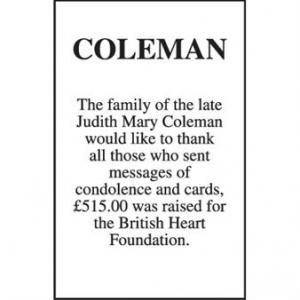 COLEMAN