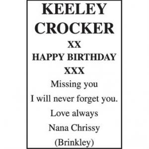 KEELEY CROCKER