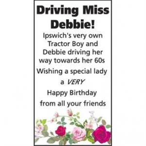 Driving Miss Debbie!