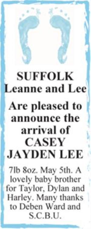 SUFFOLK Leanne and Lee