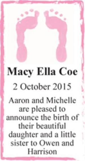 Macy Ella Coe