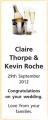 Claire Thorpe - Kevin Roche