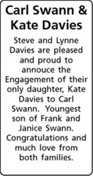 Carl Swann - Kate Davies